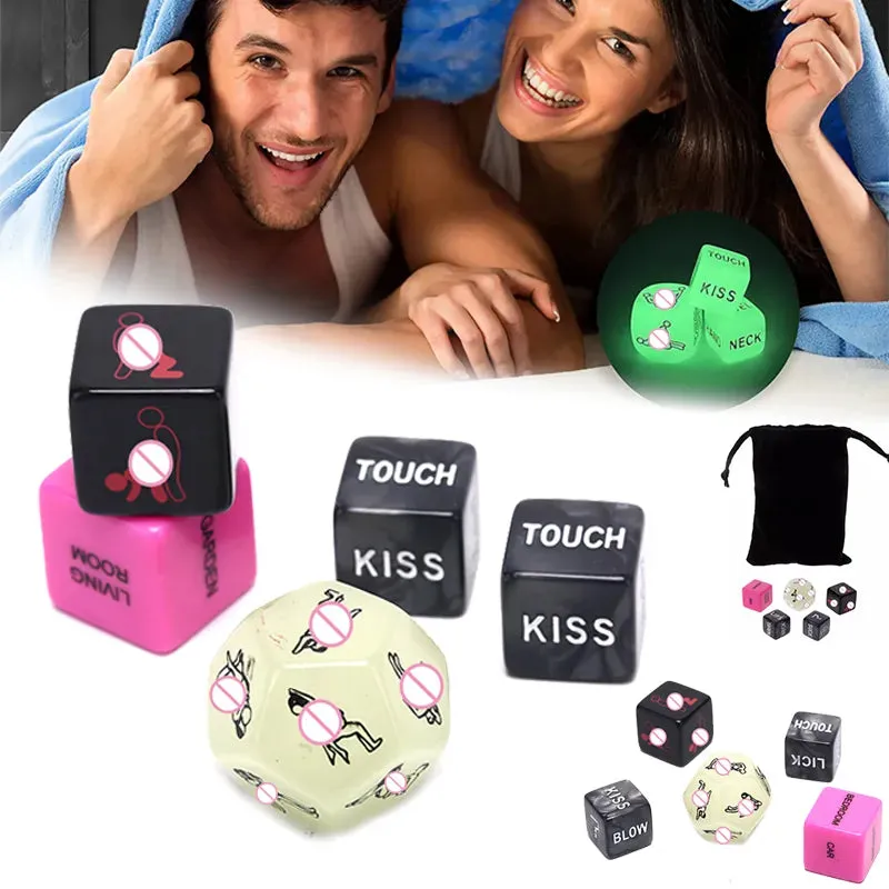 Sex Dice for Couples 4/5/6 Pcs Sexy Dice Set