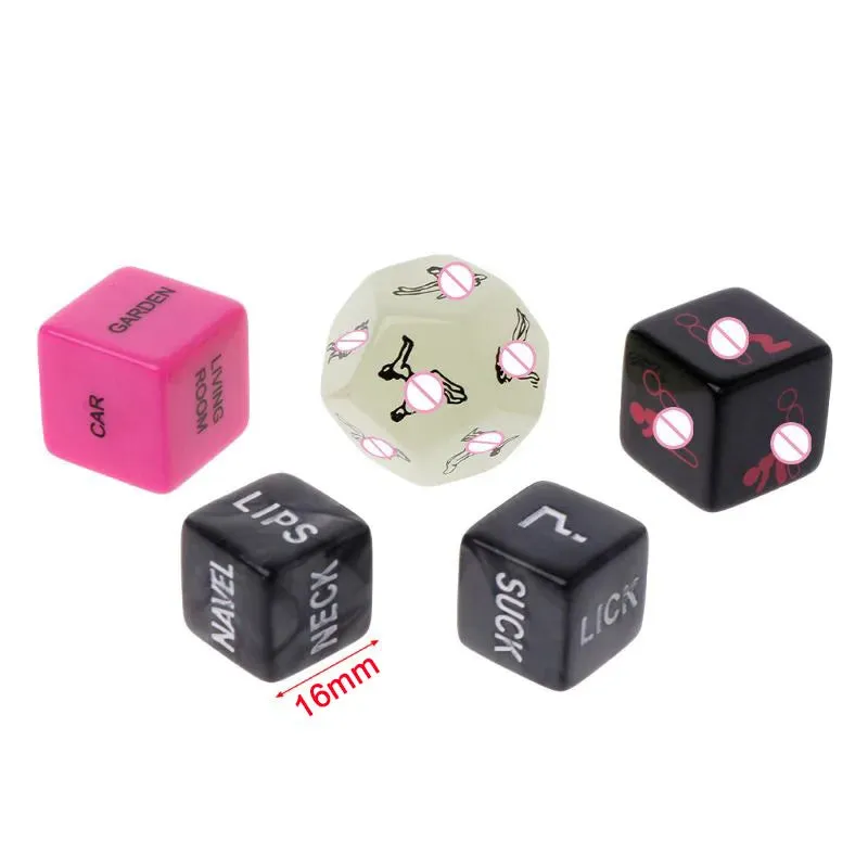 Sex Dice for Couples 4/5/6 Pcs Sexy Dice Set