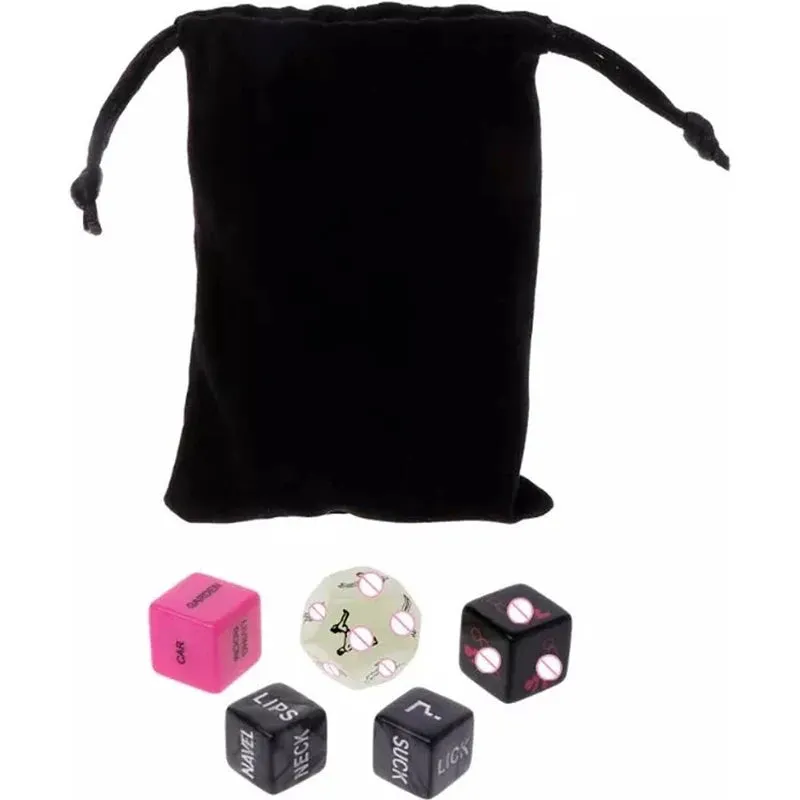 Sex Dice for Couples 4/5/6 Pcs Sexy Dice Set