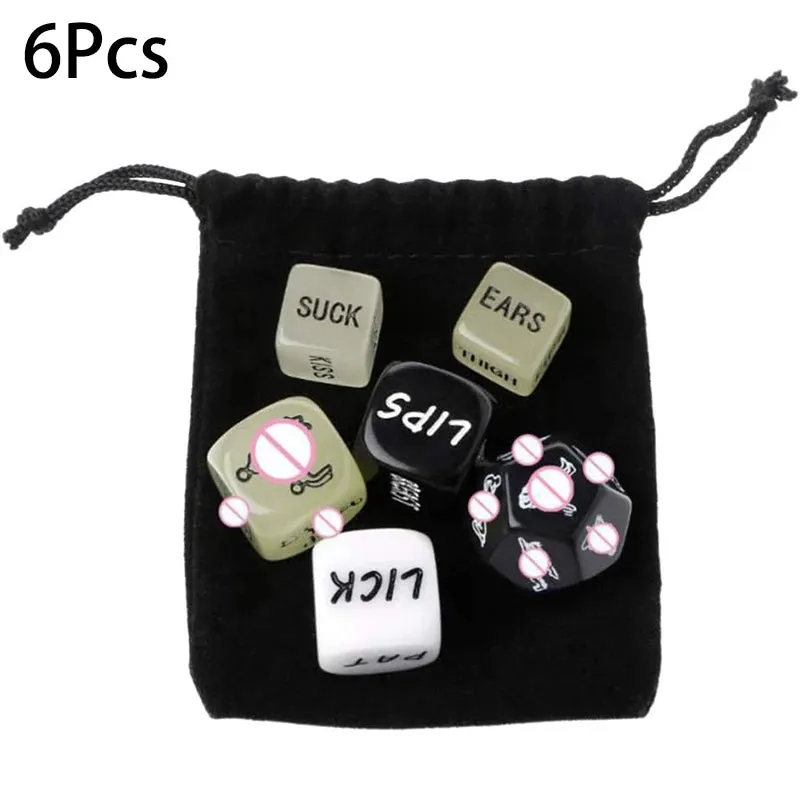 Sex Dice for Couples 4/5/6 Pcs Sexy Dice Set