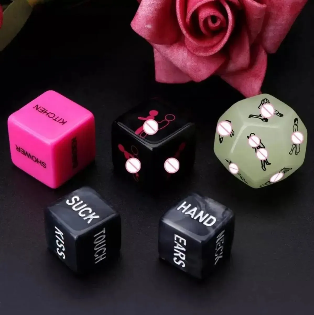 Sex Dice for Couples 4/5/6 Pcs Sexy Dice Set