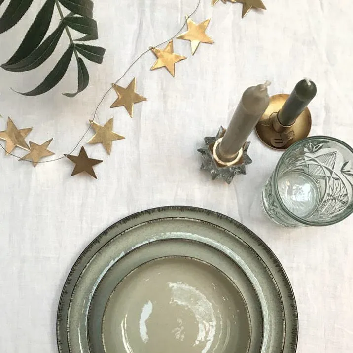 Simple Brass Candle Holder for Dinner Candle