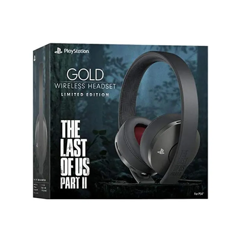 Sony PS4 Gold Wireless Headset 7.1 Surround Sound for PlayStation 4