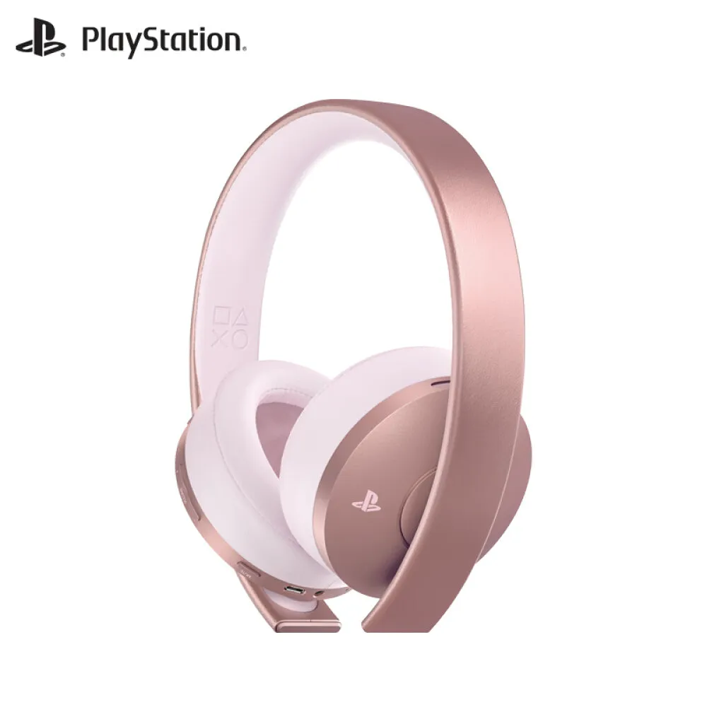 Sony PS4 Gold Wireless Headset 7.1 Surround Sound for PlayStation 4