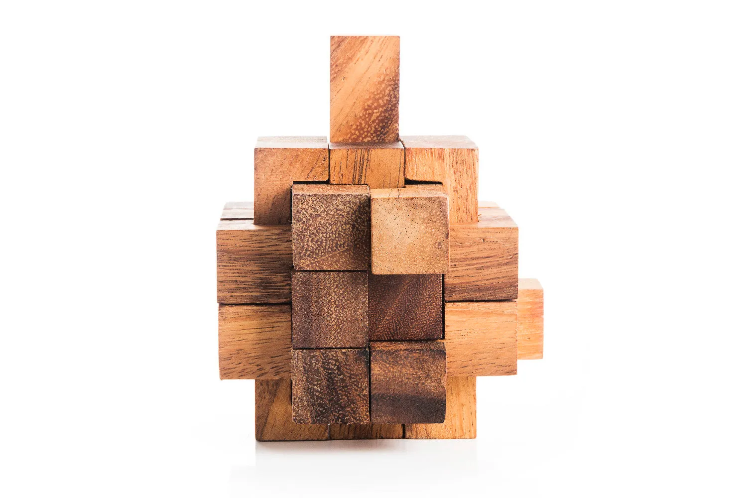 The Grandfather Burr Puzzle - 18 piece burr puzzle