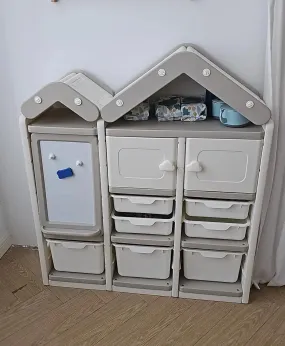 Toy Storage Kids Organizer House