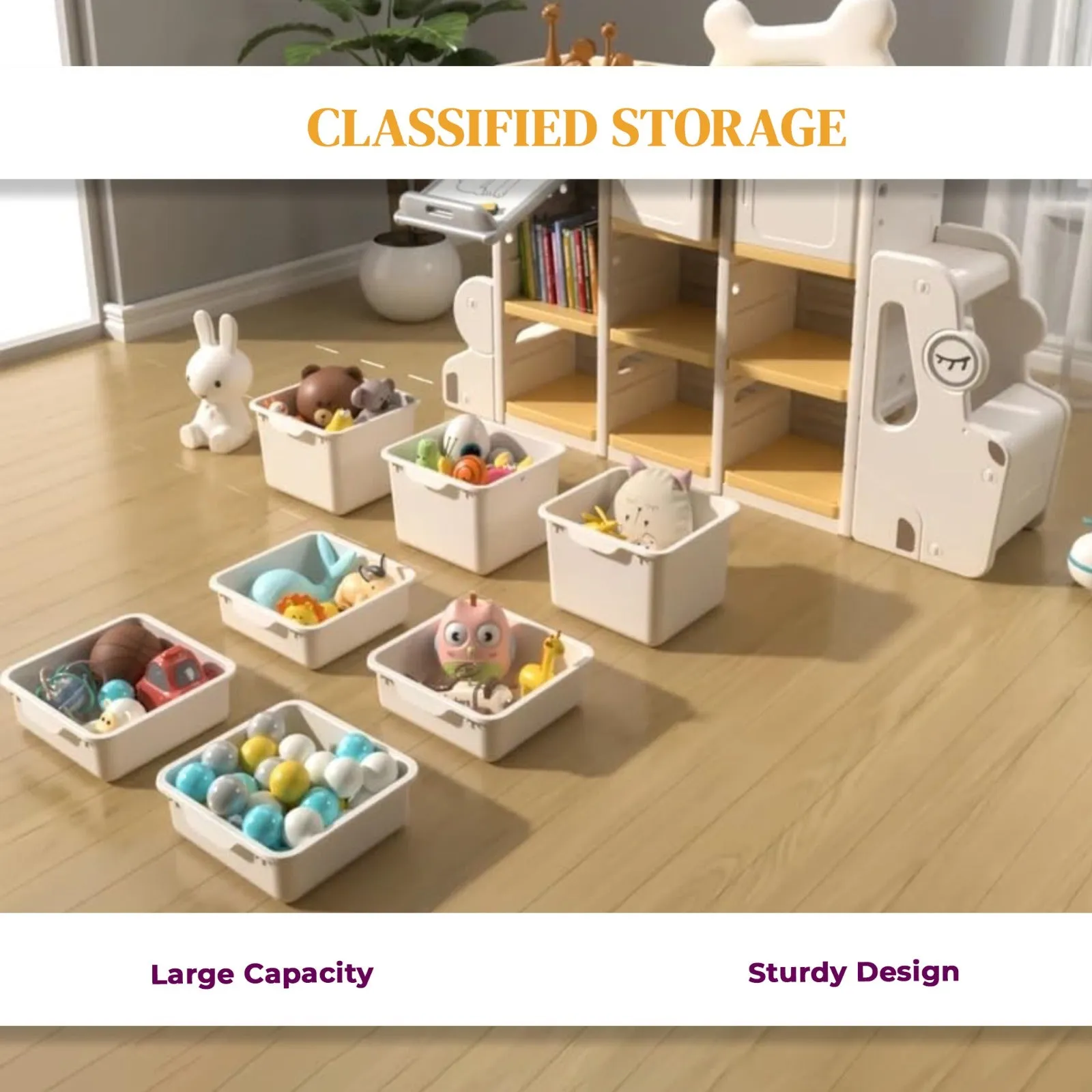 Toy Storage Organizer for Kids