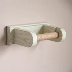 White Oak Loo Roll Holder