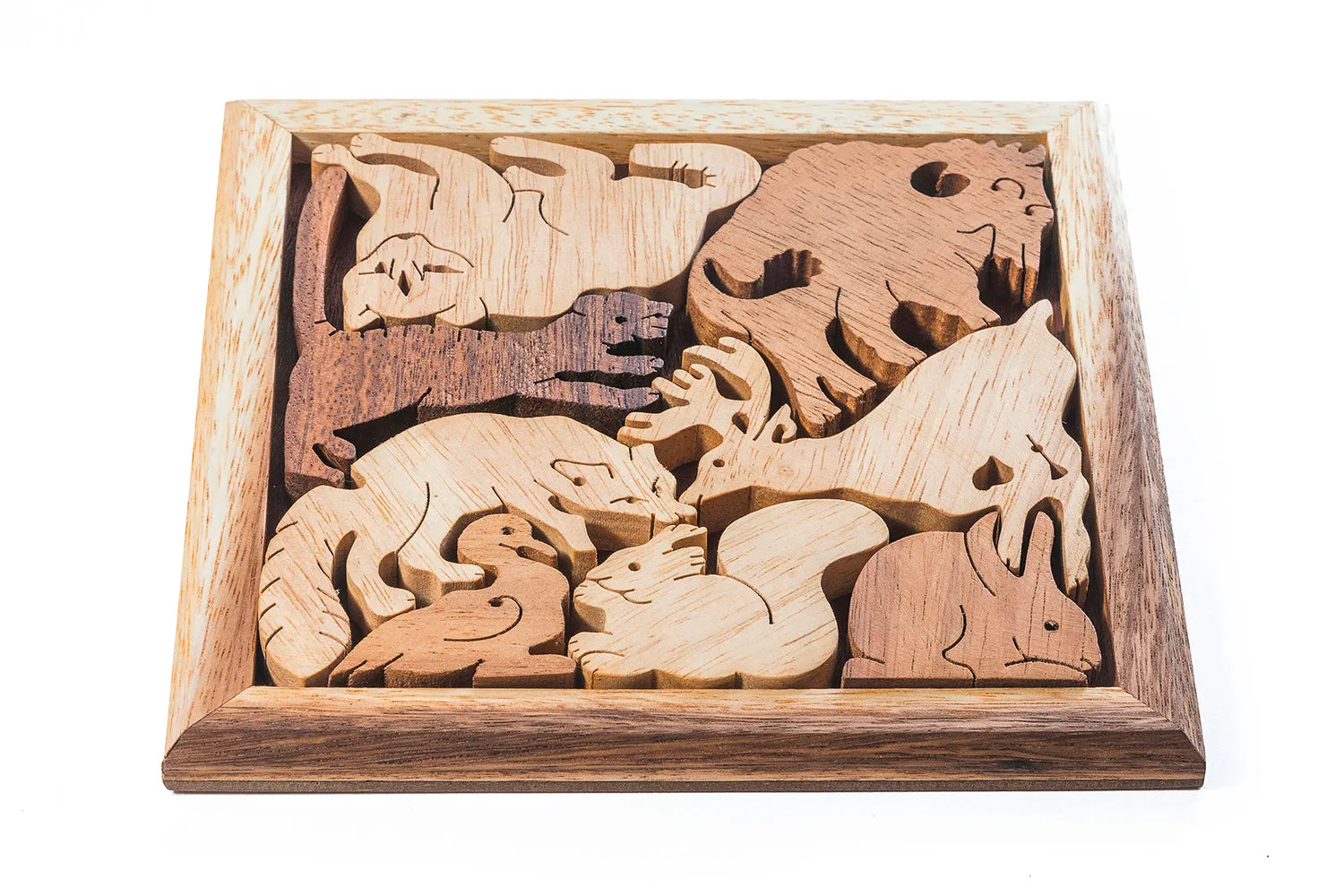 Wild Animal Puzzle For Kids