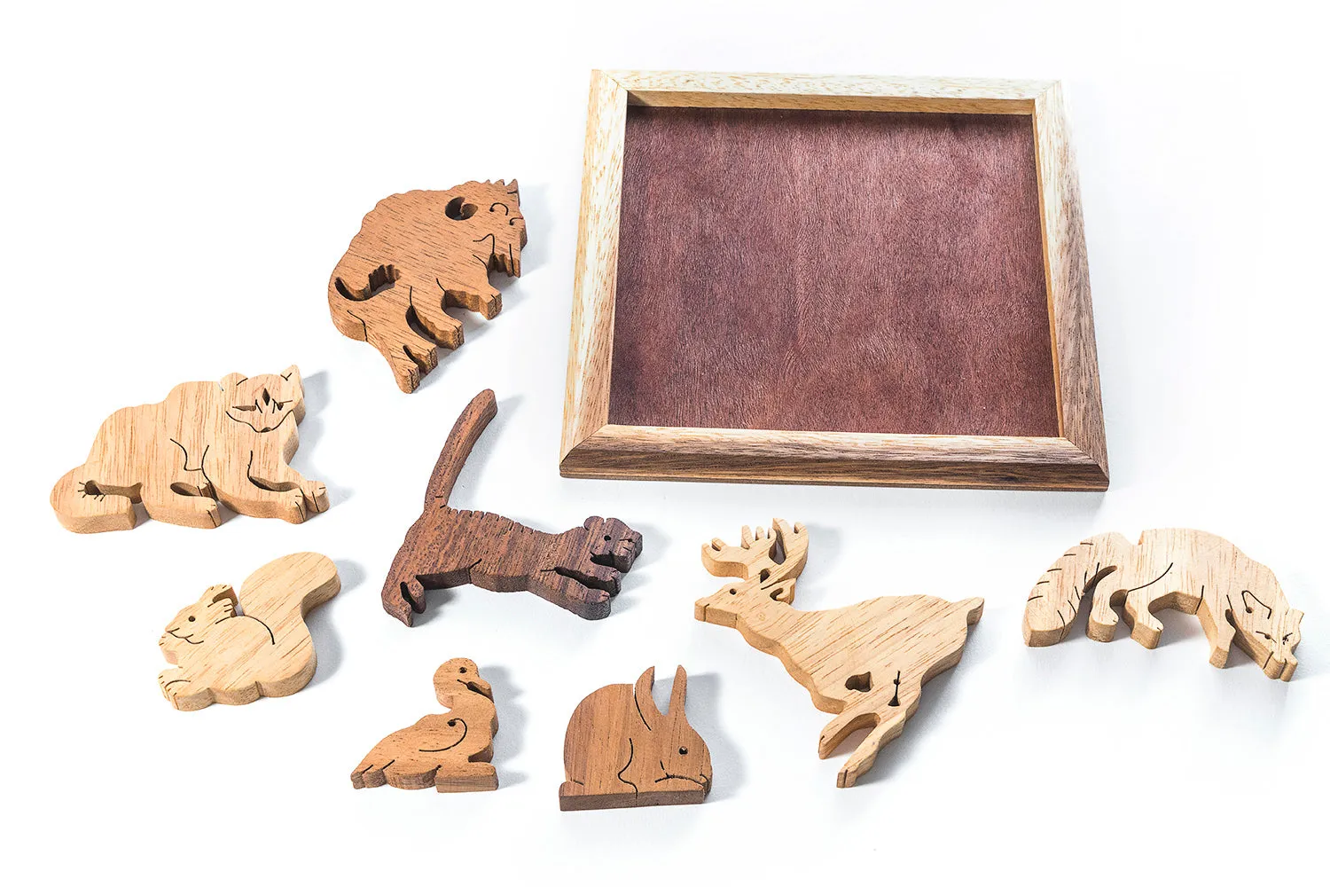 Wild Animal Puzzle For Kids