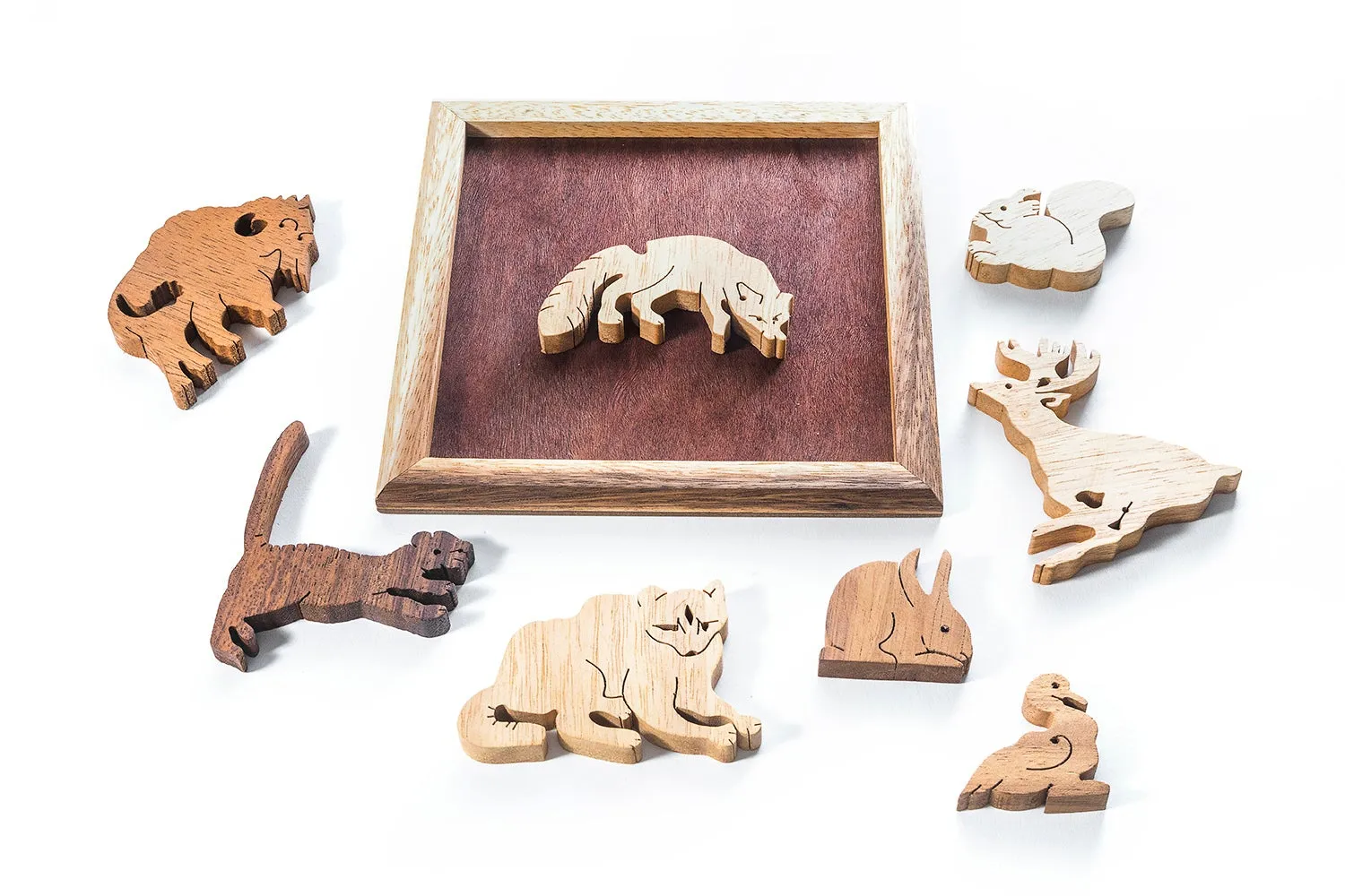 Wild Animal Puzzle For Kids