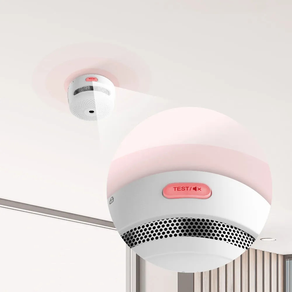 XS01-WR Wireless Interconnected Smoke Alarm with a replaceable lithium battery