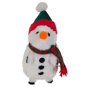 Zoobilee Snowman Holiday Heggie Dog Toy